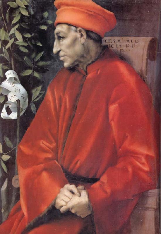 Jacopo Pontormo Cosimo de Medici the Elder oil painting picture
